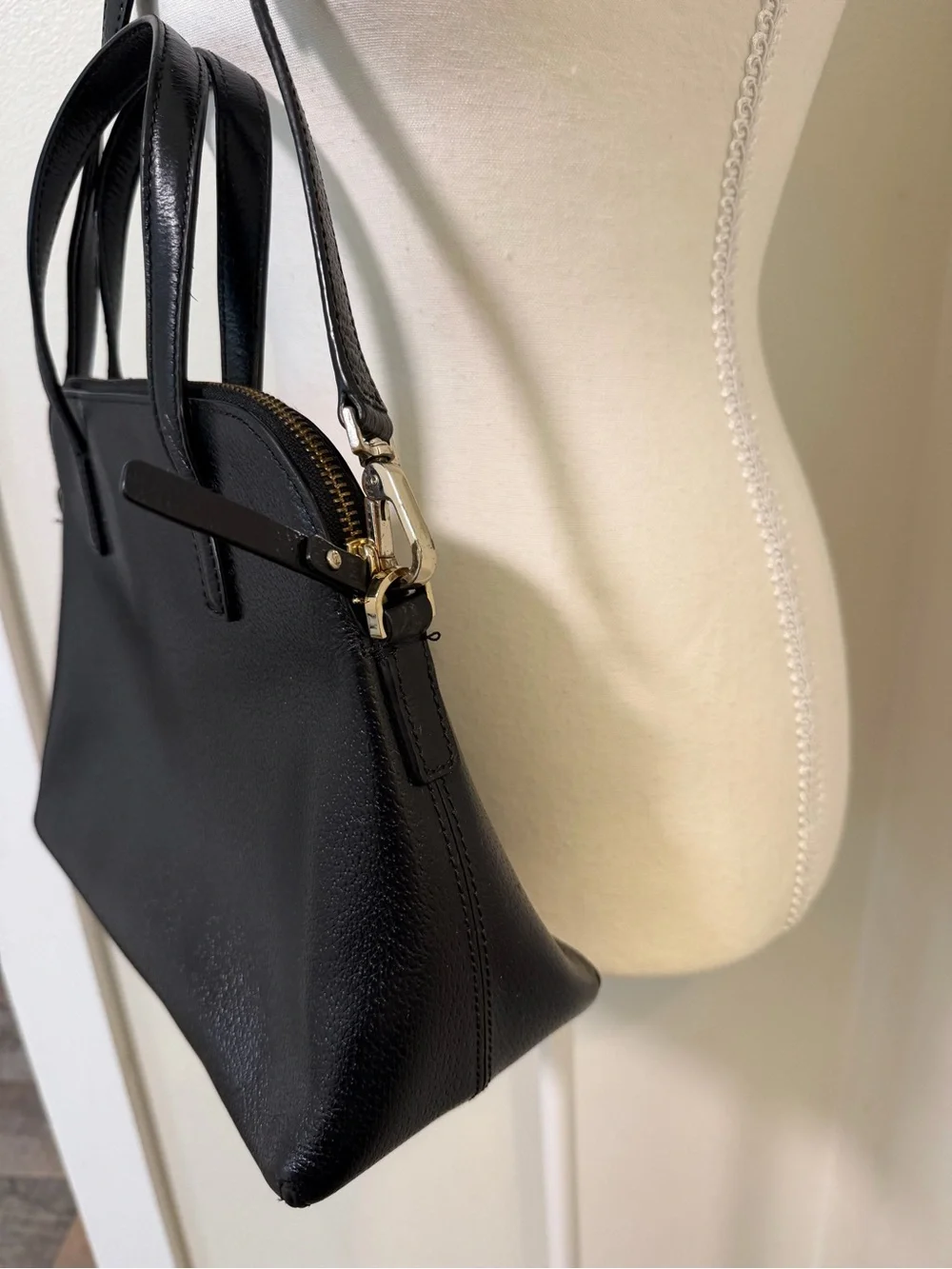kate spade structured black